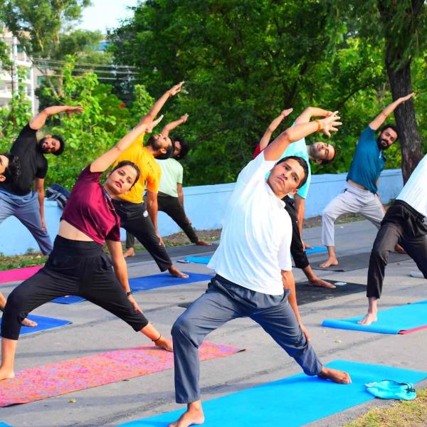 Yogacharya Usha Devan(Swadhyaya Yogshala)